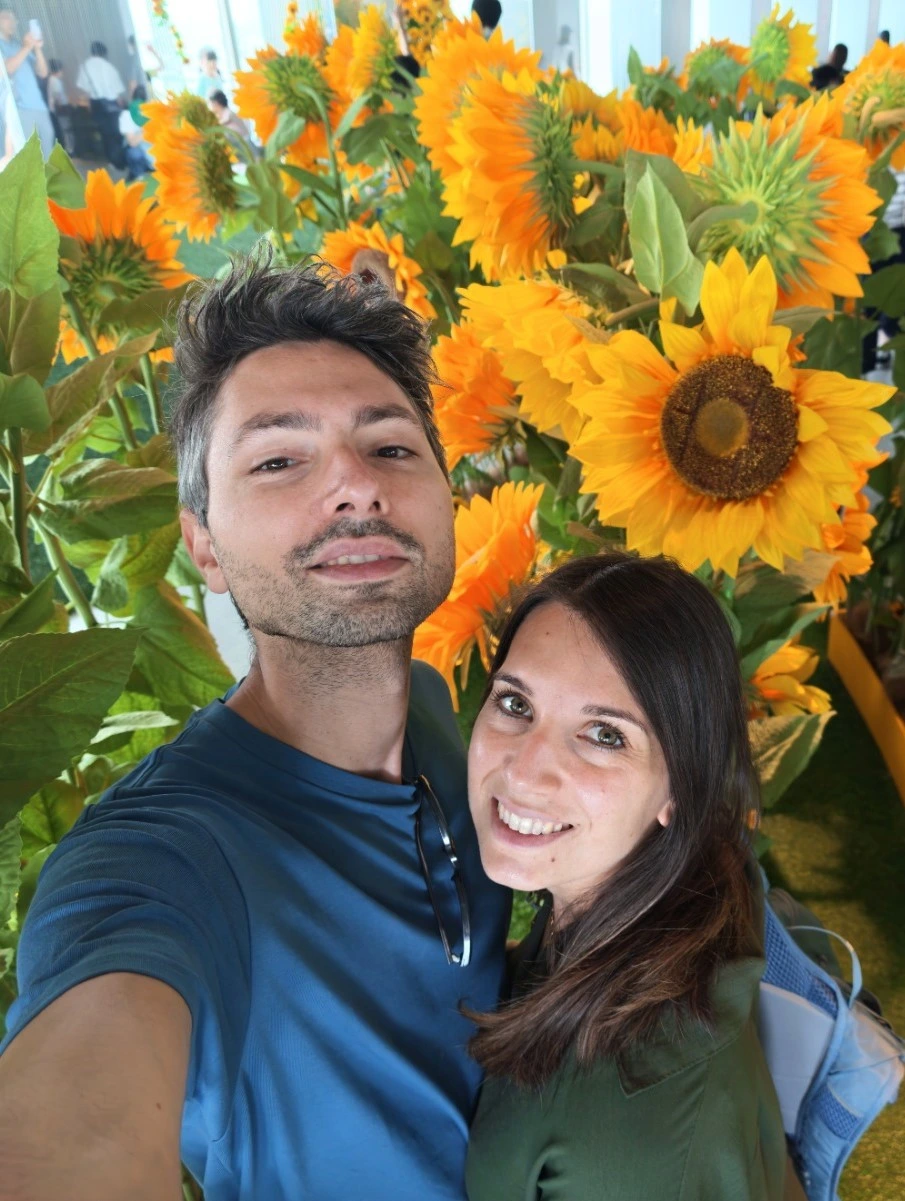 Giacomo e Sonia in Giappone